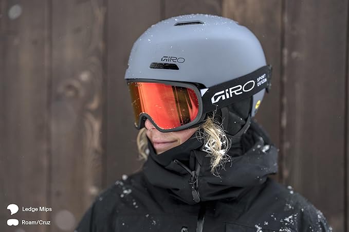Giro Ledge Ski Helmet - Snowboarding Helmet for Men, Women and Youth-StrideForce Fitness