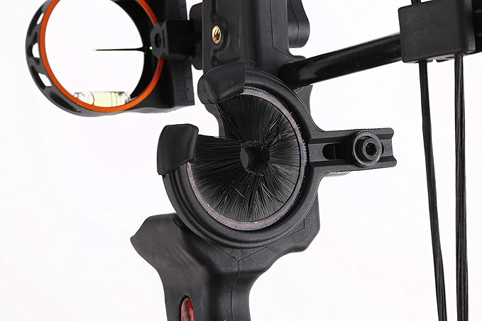 Compound Bow Archery for Youth and Beginner, Right Handed,19”-28” Draw Length,15-29 Lbs Draw Weight, 260 fps-StrideForce Fitness