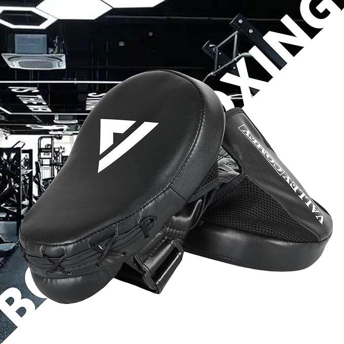 Valleycomfy Boxing Punching Mitts,Boxing Pads Mitts for Men,Ideal for Boxing Training,Kickboxing,Martial Arts-StrideForce Fitness