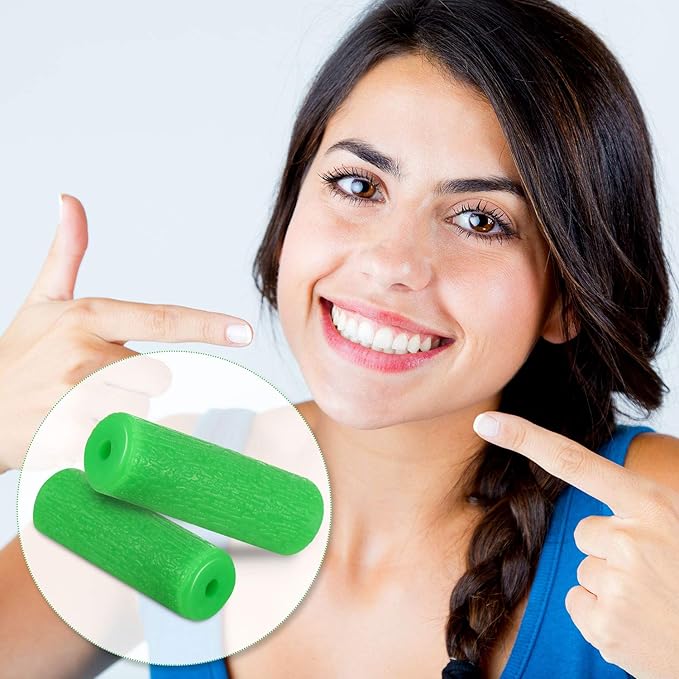 20 Pieces Aligner Tray Seaters for Aligner Trays Chompers Orthodontic Trays(Green)