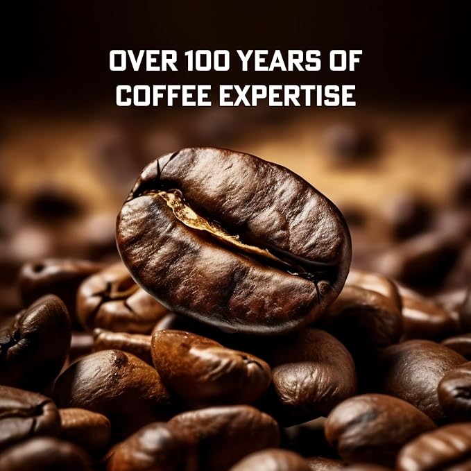 Eight O'Clock Coffee 50% Decaf Ground Coffee, Medium Roast, 12 Ounce (Pack of 6) - Half-Caf Coffee, Kosher Certified-StrideForce Fitness