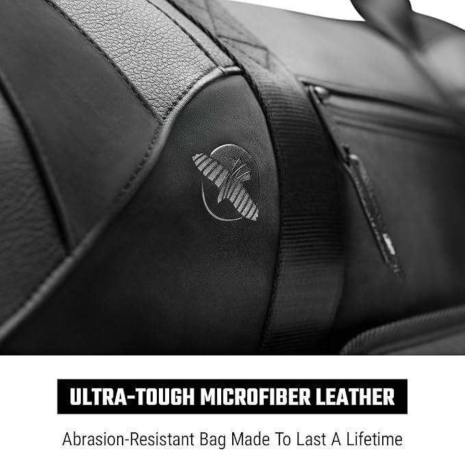 Hayabusa Elite Boxing Duffle Bag - 35 Liters, Black-StrideForce Fitness