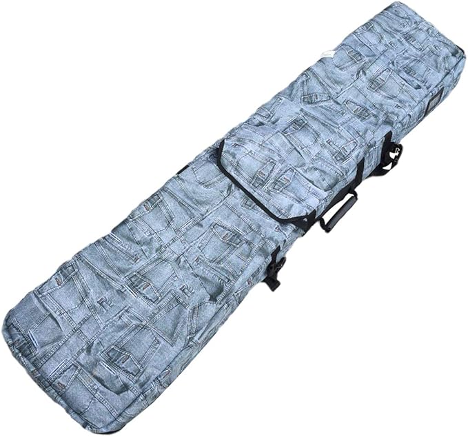 UNISTRENGH Snowboard Bag For Air Travel - Padded Snowboard Bag - Waterproof Fully Padded Snowboarding Travel Bag For Flying - Up to 165 CM Snowboards-StrideForce Fitness