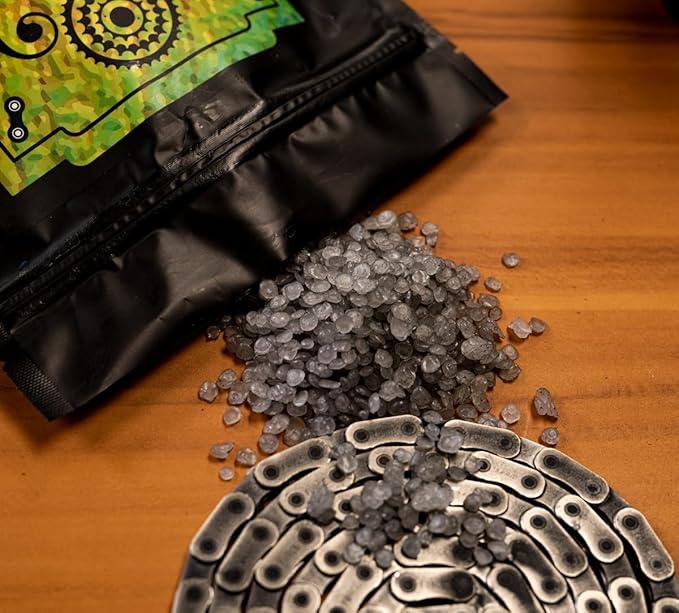 SILCA Secret Bike Chain Wax Blend, 500g - Hot Melt Wax Bicycle Chain Lube with Nano Tungsten Disulfide - The Fastest Lubricant On The Market - Easy Boiler Bag Application-StrideForce Fitness