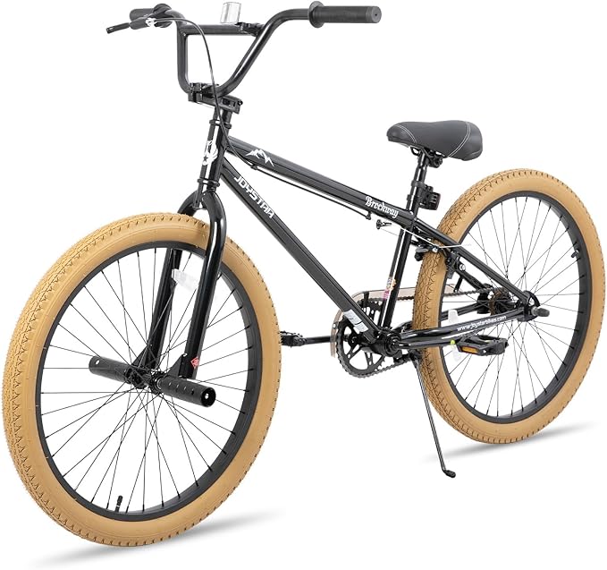 JOYSTAR Brockway Freestyle Kids BMX Bikes 20" 24" Kids Bicycles for 6-14 Years Old Boys Girls and Beginner-Level Riders 2 Pegs Multiple Colors-StrideForce Fitness