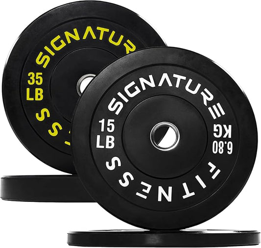 Olympic Bumper Plates Set, 2" Weight Plates for Strength Training & Weightlifting, Paris or Set or Set with Barbell, Multiple Options-StrideForce Fitness