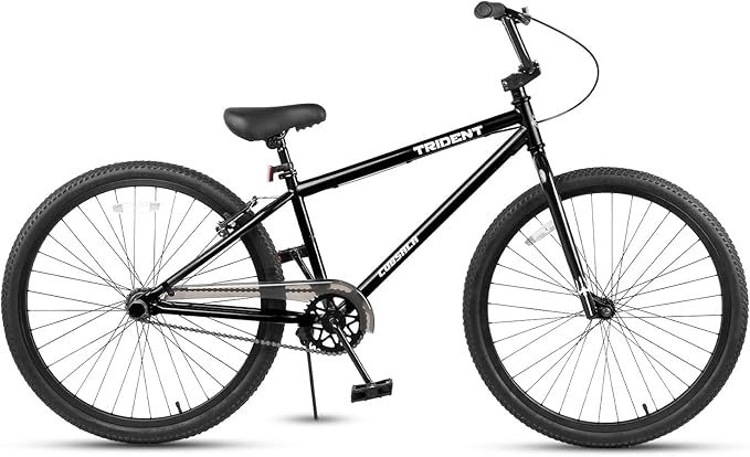 20 24 26 Inch BMX Race Bike Trident Bicycles Beginner-Level to Advanced Riders with 2 Pegs, Multiple Colors-StrideForce Fitness
