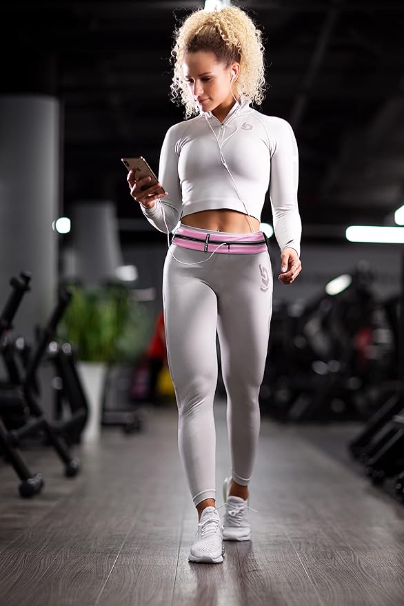 Fitgriff® Running Belt for Men & Women - Secure Jogging Pouch for Phone, Keys & Essentials - For All Cell Phones-StrideForce Fitness