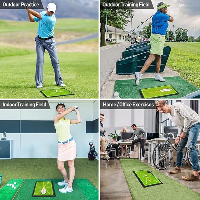 Golf Putting Mat for Various Skill Levels-StrideForce Fitness