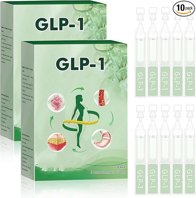 2025 New Glp-1 Oral Solution, GLP-1 Moringa Drops, Natural GLP-1 Drops for Women and Men 10-Pack-StrideForce Fitness