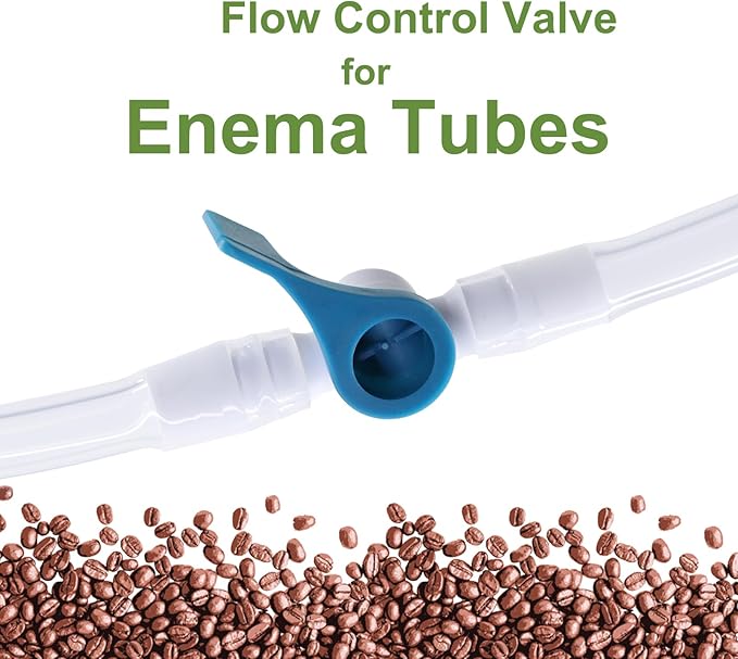 Enema Replacement Tube 6.6FT Silicone Enema Hose with 5 Reusable Nozzle Tips – Flexible Leak-Proof Enema Kit Replacement Tubing for Colon Cleansing and Detox Douche-StrideForce Fitness