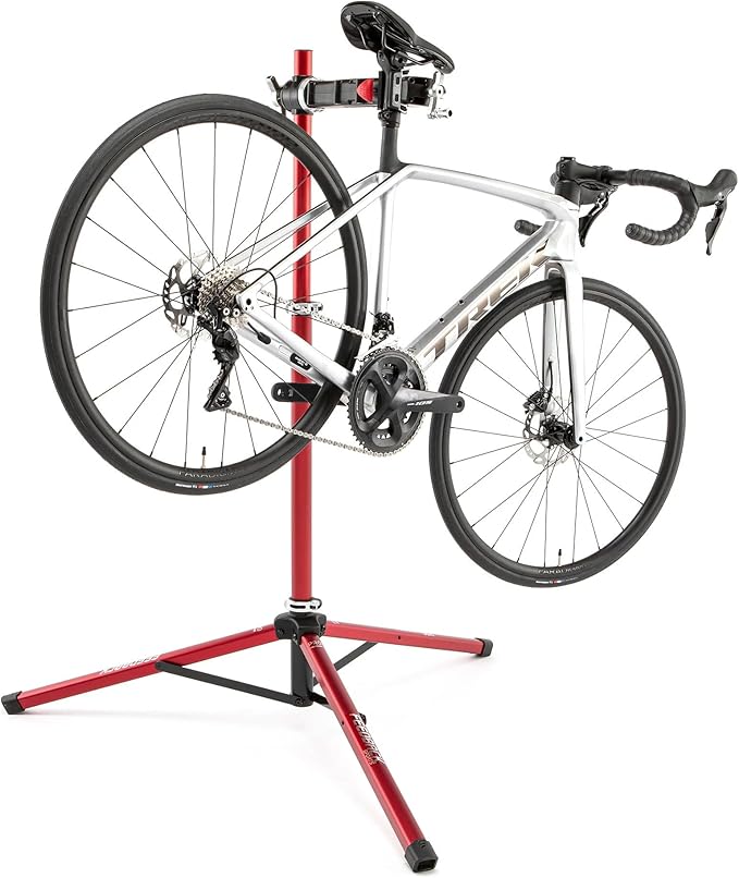 FEEDBACK SPORTS | Pro Mechanic Bike Repair Stand with Secure Quick-Action Clamp | Height Adjustable | Foldable and Portable Bicycle Workstand-StrideForce Fitness