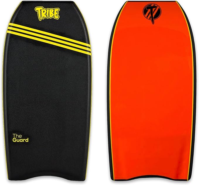 T Tribe Guard Bodyboards - Body Boards for Adults and Kids - Board for Waves - Boogie Board for Beach Bodyboarding (34", 36", 38", 39", 40", 41'', 42'', 43" & 44")-StrideForce Fitness