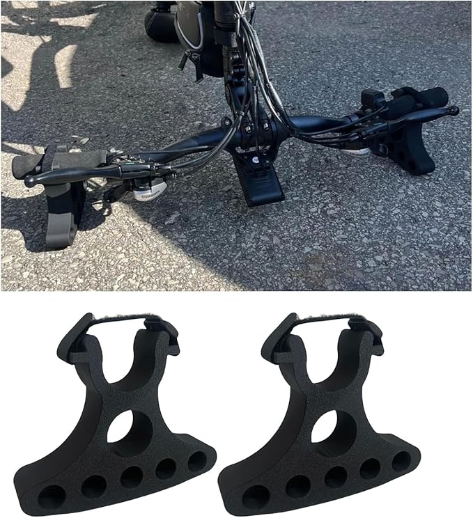 Bike Repair Stands (2 PCS) For Jasion For Huffy For Dynacraft, Compatible For Jasion For Huffy For Dynacraft ,Portable Handlebar Jacks , Professional Repair Tool For Cyclists (Black)-StrideForce Fitness