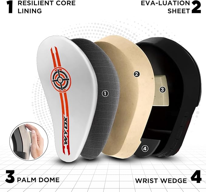 WYOX Curved Boxing Punch Mitts – Boxing Pads Training Set, Punching Mitts for Adults, Kickboxing Pads, Muay Thai Pads, Karate Pads, MMA Training Equipment, Martial Arts Focus Pads-StrideForce Fitness