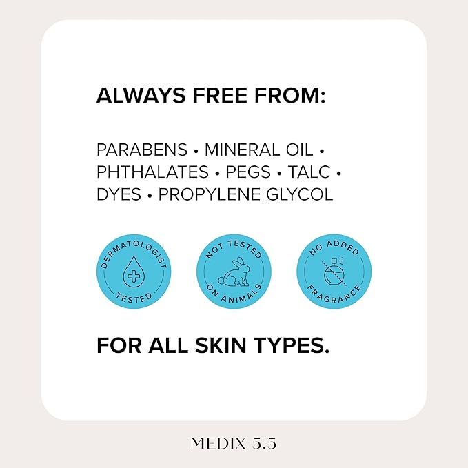 MEDIX Fragrance Free Niacinamide Face Moisturizer + Shea Butter Cream For Face & Body Lotion | Anti Aging Skin Care Firming Cream For Wrinkles, Dark Spots, Large Pores, 15 Fl Oz-StrideForce Fitness