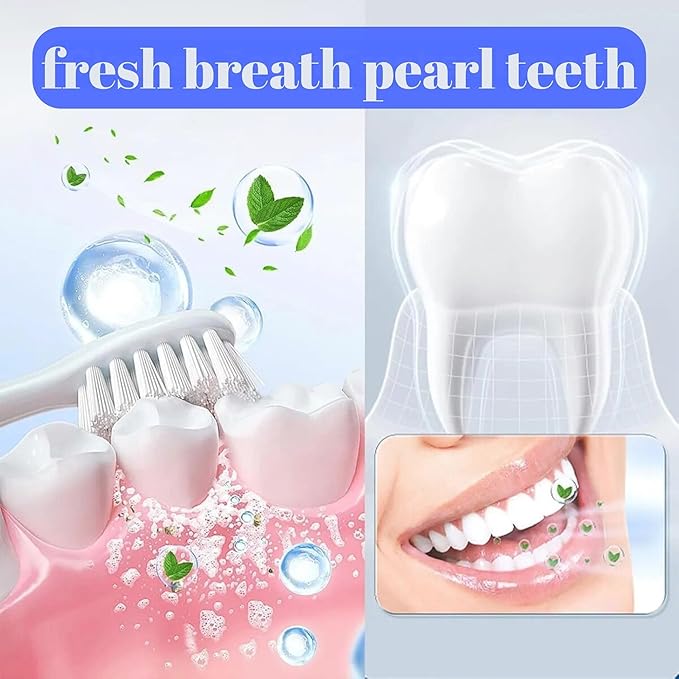 Hydroxyapatite Toothpaste for Whitening & Sensitive Teeth – 2 PCS Nano Hydroxyapatite Toothpaste for Daily Enamel Care