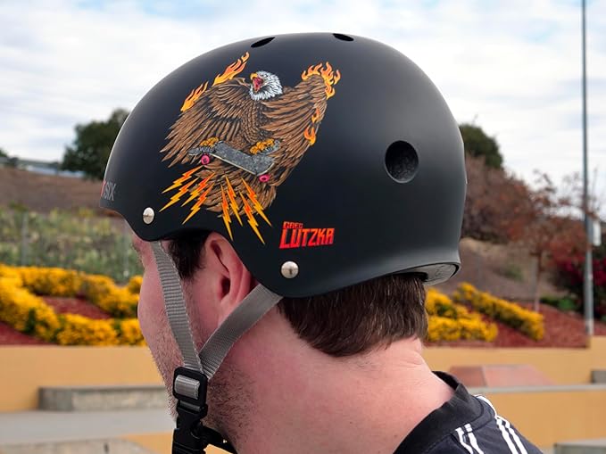 80SIX Triple Certified Multisport Helmet - Ideal for Bike, Scooter, Skateboard, Roller Skate and Inline Skate-StrideForce Fitness