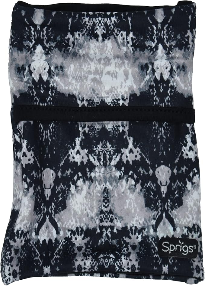 Sprigs Banjees 2 Pocket Wrist Wallet/Wrist Band/Wrist Pocket for Travel, Walking, & Running. Wallet Pouch That Holds Cash, Card, ID's, and More-StrideForce Fitness