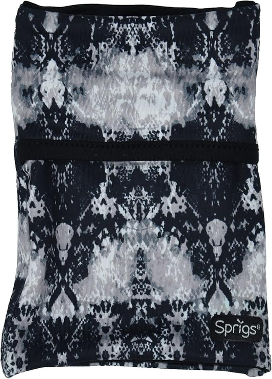 Sprigs Banjees 2 Pocket Wrist Wallet/Wrist Band/Wrist Pocket for Travel, Walking, & Running. Wallet Pouch That Holds Cash, Card, ID's, and More-StrideForce Fitness