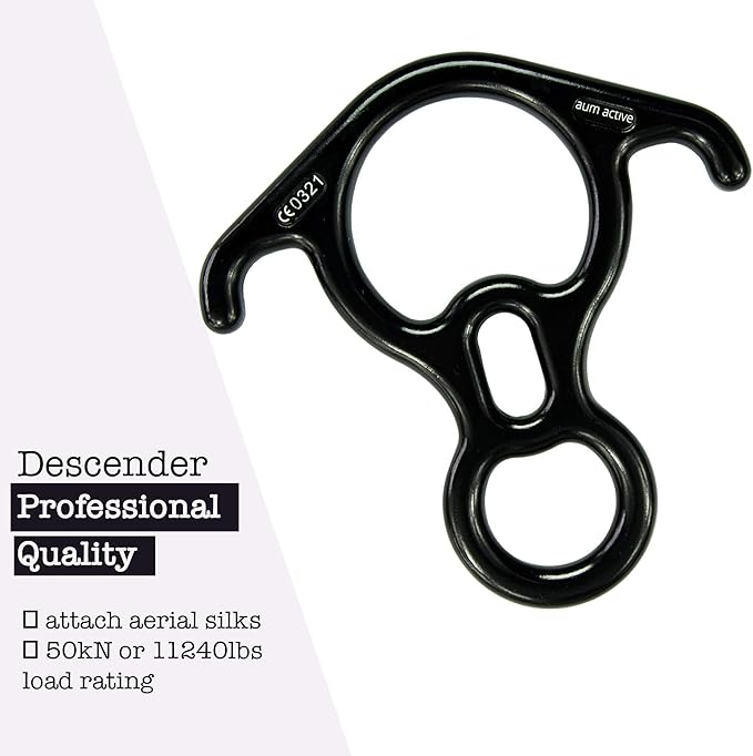 Aerial Silks Starter Kit - Durable 9 Yards of Aerial Yoga Hammock with Hardware & Guide - Aerial Swing for Acrobatic Flying Yoga & All Levels (Aerial Rigging Point Up to 13ft)-StrideForce Fitness