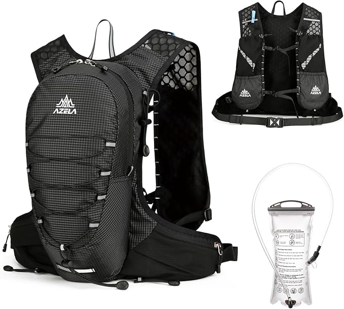 TRIWONDER Hydration Backpack Lightweight Water Pack for Men Women Hydration Pack for Cycling, Running, Hiking and Biking-StrideForce Fitness