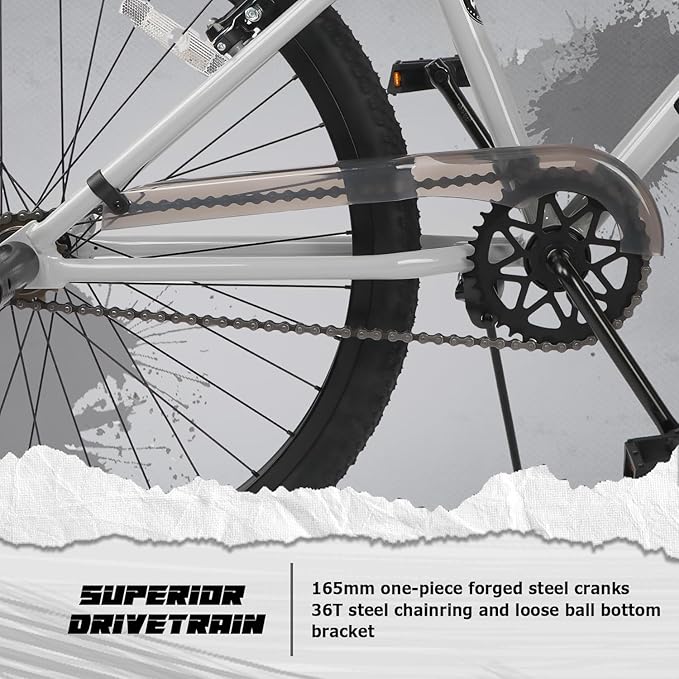 20 24 26 Inch BMX Race Bike Trident Bicycles Beginner-Level to Advanced Riders with 2 Pegs, Multiple Colors-StrideForce Fitness