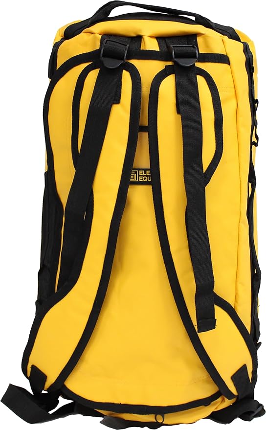 Element Equipment Trailhead Duffel Bag Shoulder Straps Waterproof Yellow Medium-StrideForce Fitness
