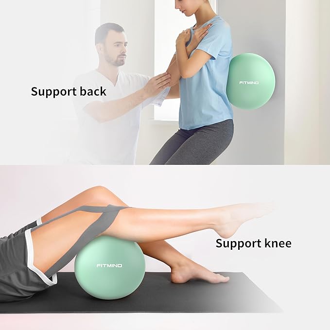 Pilates Ball - 10 Inch Core Ball for Yoga, Stability, Fitness, Ab & Core Workout, Physical Therapy-StrideForce Fitness