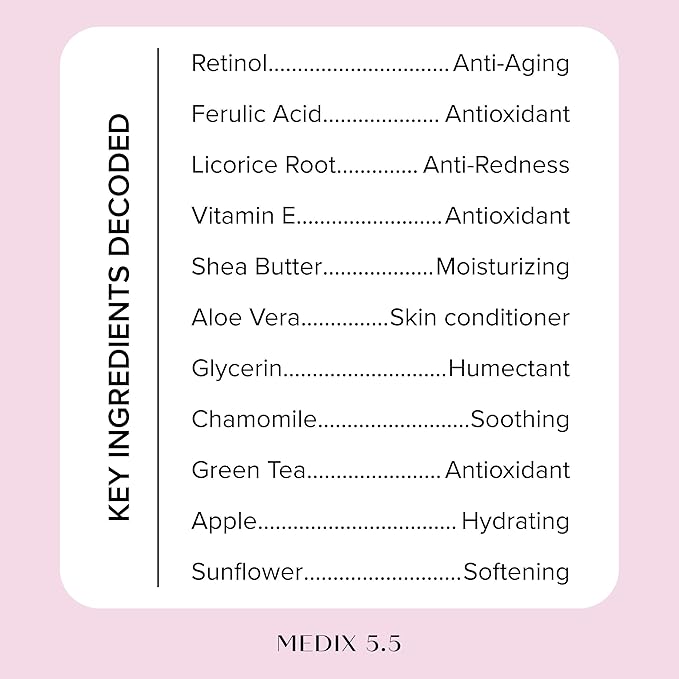 MEDIX Fragrance Free Retinol Body Lotion Crepey Skin Care Treatment | Anti Aging Body Lotion & Face Moisturizer | Firming Retinol Cream For Face Targets Loose Crepe Skin, Wrinkles, & Fine Lines, 2PC-StrideForce Fitness