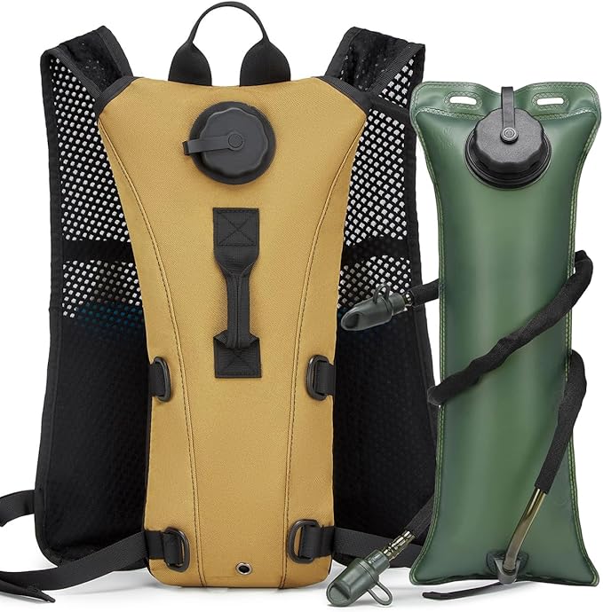 ATBP Running Hydration Vest Pack Tactical 3L Water Bladder Backpack Bag for Cycling Marathon Hiking Daypack Men & Women-StrideForce Fitness