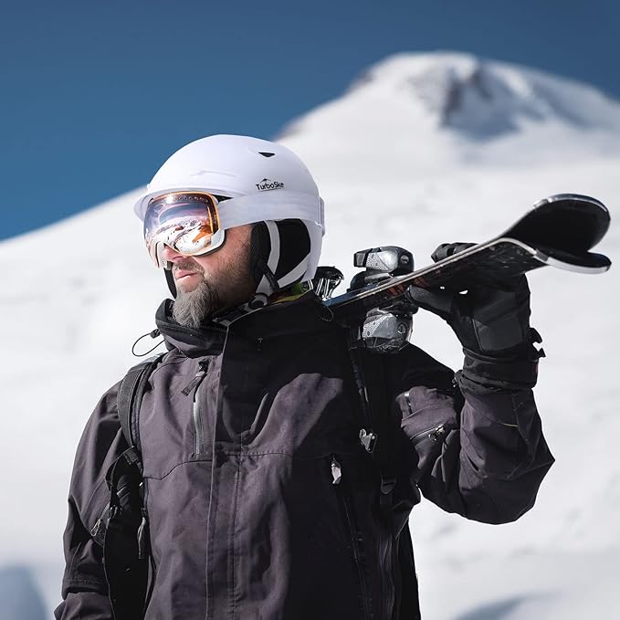 Ski and Snowboard Helmet - Active Ventilation, Audio Compatible Snow Sports Luxury Helmet With ASTM Standard Safety for Men, Women and Youth-StrideForce Fitness
