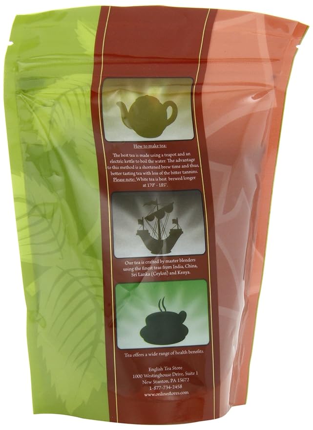China Keemun Panda Black Tea | Loose Leaf Pouches | 4oz | Winey Fruity Flavor | Medium Caffeine | Smooth Taste with Depth | Traditional Congou-Style Chinese Black Tea from Qimen County-StrideForce Fitness