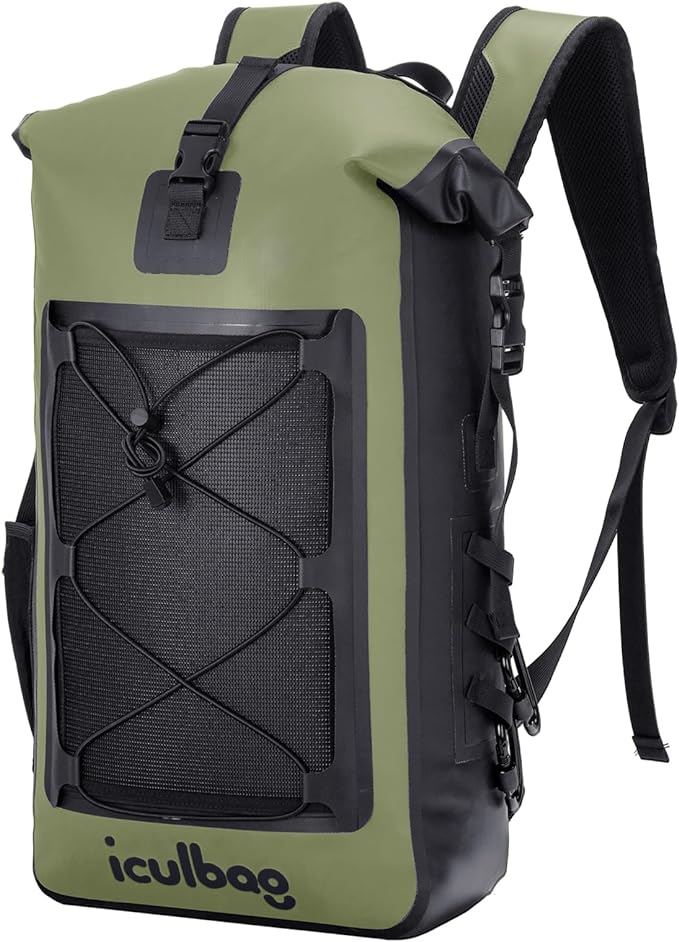 Dry Bags Waterproof Backpack for Women Men Travel Dry Bag Backpack Warterproof Bag for Kayaking Beach Boating 30L/40L-StrideForce Fitness