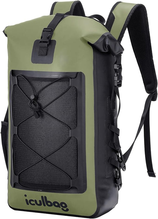 Dry Bags Waterproof Backpack for Women Men Travel Dry Bag Backpack Warterproof Bag for Kayaking Beach Boating 30L/40L-StrideForce Fitness