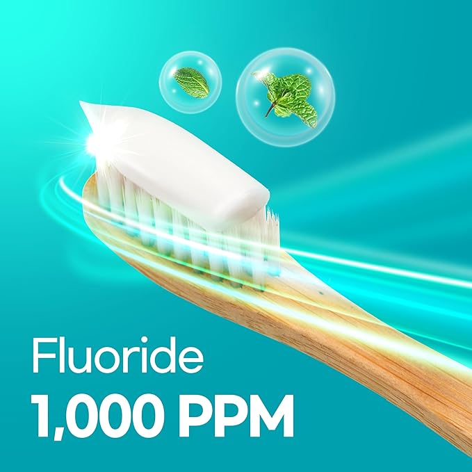 ORIGINAL TOOTHPASTE (3 Pack, Herbal Mint) – Bad Breath Eliminator for Halitosis & Morning Breath, Propolis, Natural Whitening(Baking Soda), Xylitol, SLS & Paraben Free(3.52fl oz/100g)