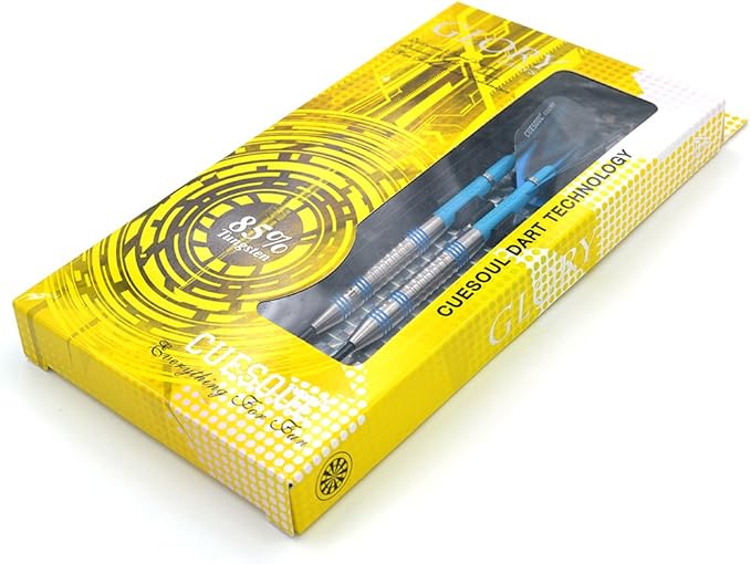 CUESOUL Professional Tungsten Steel Tip Dart Set 85% Tungsten 22g/24g/26g-Glory Series-StrideForce Fitness