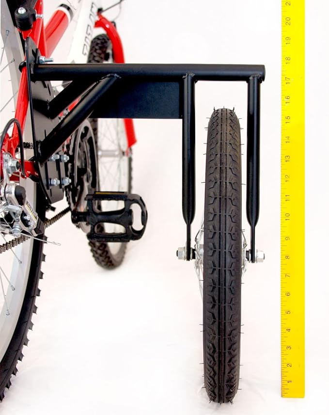 Bike USA Heavy-Duty Adult Training Wheels – Patented Stabilizer Kit for 24"–27" Bicycles, Supports 250+ lbs, Original Full-Size Bike Training Aid, Not for Electric or E-Bikes-StrideForce Fitness