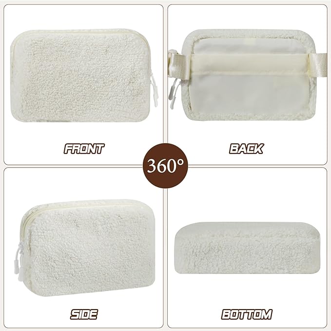 MoKo Fanny Packs for Women Men, Fashion Running Waist Packs, Crossbody Mini Bag Fanny Pack Belt Bag with Adjustable Strap for Running Outdoors Workout Travel Hiking Cycling-StrideForce Fitness