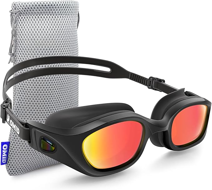 OMID Swim Goggles, P3 Anti-Fog Swimming Goggles for Men Women Anti-UV Goggles-StrideForce Fitness