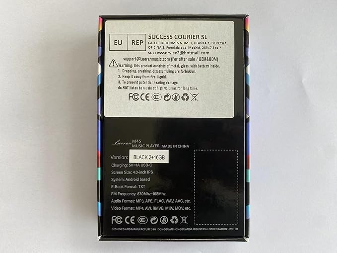 MP3 Player for Kids with Spotify, Parental Controls, Spotify Kids, Audible, Amazon Music, Libby, 4.0" IPS Kids MP4 Music Player Up to 512GB (Blue)-StrideForce Fitness