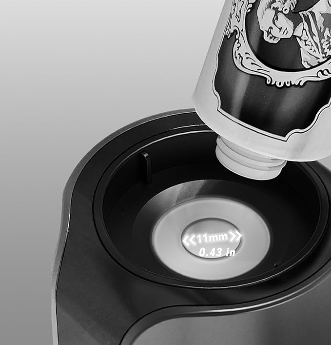 Toothpaste Dispenser, BUILDEC Automatic Electric Toothpaste Squeezer with Sensor Wall-Mounted for Washroom Bathroom(White & Black)