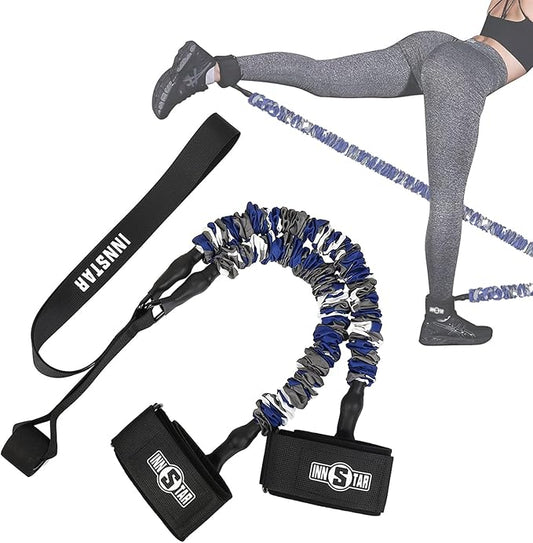 INNSTAR Ankle Resistance Bands, Ankle Bands for Working Out, Adjustable Butt Glutes Workout Equipment, Leg Resistance Bands for Women & Men Fitness Equipment