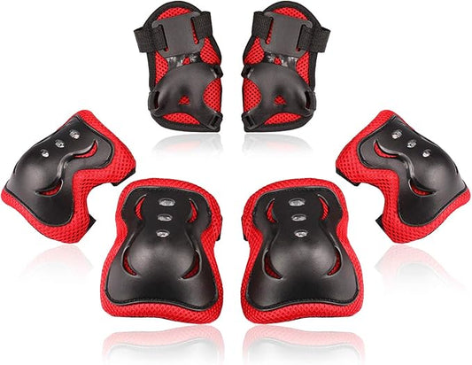BOSONER Kids/Youth Knee Pad Elbow Pads Guards Protective Gear Set for Roller Skates Cycling BMX Bike Skateboard Inline Skatings Scooter Riding Sports-StrideForce Fitness