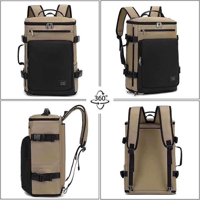 Kalesi Gym Duffle Bag Backpack 4-Way Waterproof with Shoes Compartment for travel Sport Hiking laptop-StrideForce Fitness