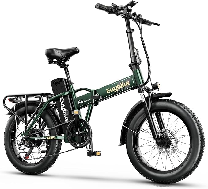 Foldable Electric Bike for Adults, 30+MPH, 48V 20Ah Removable Battery up to 80Miles, 20" Fat Tire Peak 1000W Motor Dirt Ebike Adult Electric Bicycle for City Commute Beach Mountain Adventurous E Bike-StrideForce Fitness