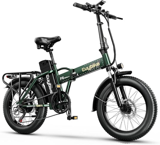 Foldable Electric Bike for Adults, 30+MPH, 48V 20Ah Removable Battery up to 80Miles, 20" Fat Tire Peak 1000W Motor Dirt Ebike Adult Electric Bicycle for City Commute Beach Mountain Adventurous E Bike-StrideForce Fitness