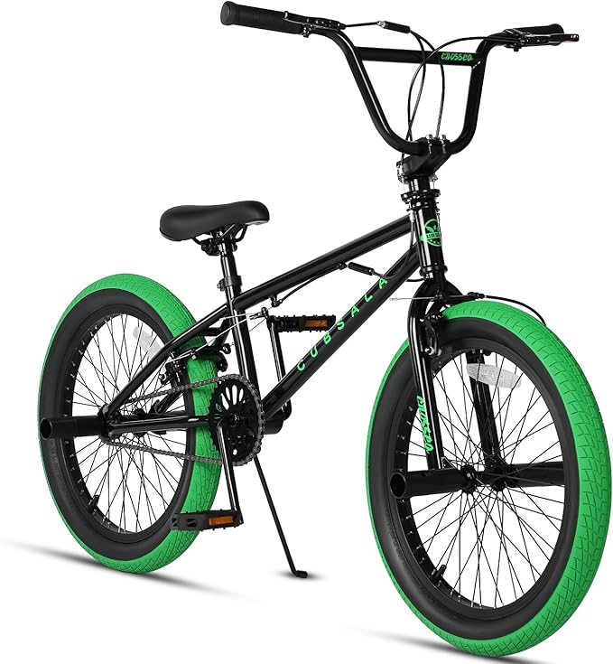 Freestyle BMX Bike, 18 20 Inch Kids Bicycle for 5-13 Years Old Kids and Beginner Level Rider, Multiple Colors-StrideForce Fitness