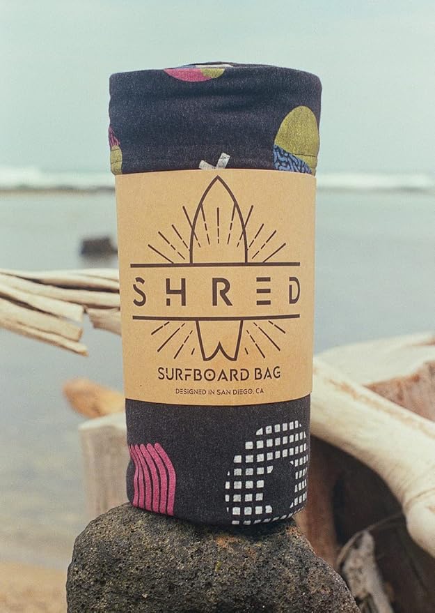 SHRED 100% Recycled Surfboard Bag - Protective Sock Cover For Surf Boards [CHOOSE SIZE AND STYLE]-StrideForce Fitness