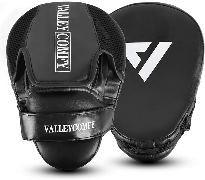 Valleycomfy Boxing Punching Mitts,Boxing Pads Mitts for Men,Ideal for Boxing Training,Kickboxing,Martial Arts-StrideForce Fitness
